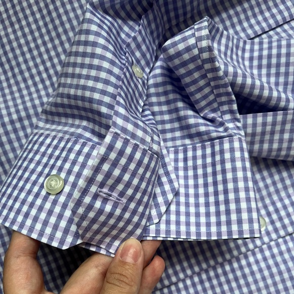 Purple button-down shirt. New. - Picture 6 of 6